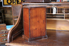Load image into Gallery viewer, Antique Edwardian Glazed Smokers Cabinet – Tobacco Pipe Display Cabinet – Three Drawers – c.1900