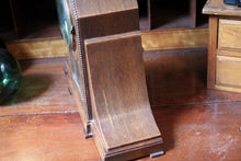 Load image into Gallery viewer, 1930s Art Deco Oak Chiming Mantel Clock - Working Mechanical Pendulum Clock