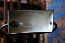 Load image into Gallery viewer, Vintage 1930s Art Deco Bankers Desk Lamp - Adjustable Trough Shade - Rewired Industrial Light