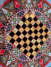 Load image into Gallery viewer, Antique Victorian Reverse Painted Glass Games Board – Chess Draughts – Folk Art c.1900