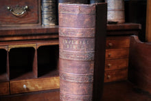 Load image into Gallery viewer, 1844 Imperial Family Bible - Blackie & Son - Large Victorian Leather Bible - Illustrated Engravings