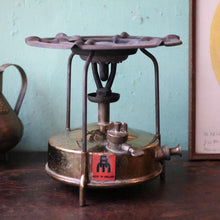 Load image into Gallery viewer, Vintage 1960s RM Brass Paraffin Pressure Camping Stove - Made In England