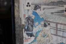 Load image into Gallery viewer, Ogata Gekko 1891 Japanese Woodblock Print – Shijō Nōryō – Fujin Fūzoku Zukushi – Meiji Period