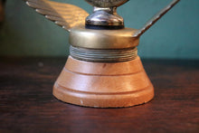 Load image into Gallery viewer, Antique c.1915–25 Ford Boyce MotoMeter Winged Radiator Cap Mascot – Model T Automobilia