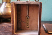 Load image into Gallery viewer, Antique Ever Ready Wooden Bullseye Torch - C.1920 British Hand Lamp - Bicycle Trench Lantern