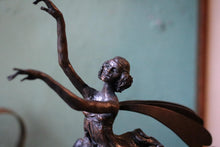 Load image into Gallery viewer, Tom Merrifield Dragonfly Bronze Ballet Dancer - Signed Limited Edition 37/150 - 31cm