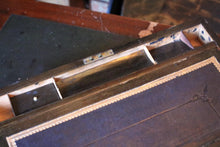 Load image into Gallery viewer, Large Mid-19th Century Burr Walnut Writing Slope – Brass Bound Campaign Lap Desk – c.1840–1860