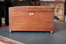Load image into Gallery viewer, Regency Mahogany Sewing Work Box c.1820 – Georgian Fitted Needlework Jewellery Box