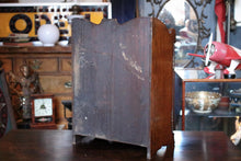 Load image into Gallery viewer, Antique Oak Smokers Cabinet c.1900 – Edwardian Tobacco Pipe Cabinet – Glazed Doors & Drawers