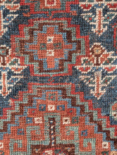Load image into Gallery viewer, 3'10" x 5'0" Antique Caucasian Shirvan Rug - Azerbaijan - c.1900 - 118 x 153cm