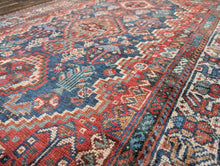 Load image into Gallery viewer, 3'10" x 5'0" Antique Caucasian Shirvan Rug - Azerbaijan - c.1900 - 118 x 153cm
