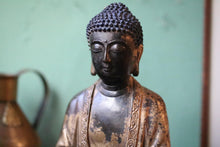 Load image into Gallery viewer, Antique 19th Century Japanese Bronze Buddha - Gilt Amida Nyorai - Meiji Period Buddhist Sculpture