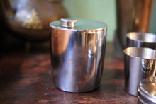 Load image into Gallery viewer, C.1920's German Art Deco Rocket Cocktail Shaker - D.R.G.M. - Chrome Travelling Bar Set