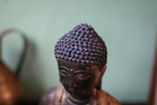 Load image into Gallery viewer, Antique 19th Century Japanese Bronze Buddha - Gilt Amida Nyorai - Meiji Period Buddhist Sculpture