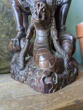 Load image into Gallery viewer, Large Balinese Carving - Vishnu and Garuda
