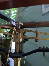 Load image into Gallery viewer, Antique Brass Encased Chemists Scales
