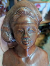 Load image into Gallery viewer, Vintage Balinese Bust Carvings
