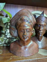 Load image into Gallery viewer, Vintage Balinese Bust Carvings
