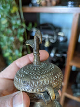 Load image into Gallery viewer, Antique Mughal Indian Bronze Hamsa Bird Betal / Tobacco Container
