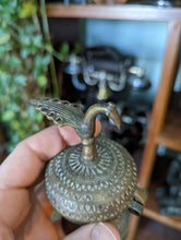 Load image into Gallery viewer, Antique Mughal Indian Bronze Hamsa Bird Betal / Tobacco Container
