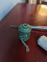 Load image into Gallery viewer, Early 20thC Silver Tibetan Prayer Wheel
