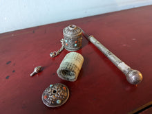 Load image into Gallery viewer, Early 20thC Silver Tibetan Prayer Wheel
