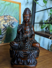 Load image into Gallery viewer, Vintage Chinese Resin Sitting Buddha

