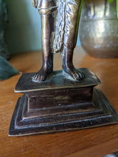 Load image into Gallery viewer, Vintage Thai Bronze Trimurti Statue
