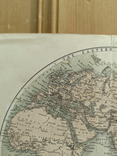 Load image into Gallery viewer, 1858  Original James Virtue Map of the Eastern Hemisphere ( Asia, Africa, Australia )
