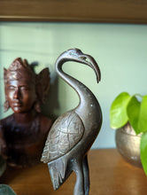 Load image into Gallery viewer, Japanese Bronze Figure of a Crane on a Turtle, 19th Century
