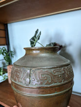 Load image into Gallery viewer, Antique Japanese Meiji Period Bronze Vase
