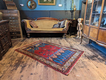 Load image into Gallery viewer, Early 20thC Turkish Yoruk Rug - Hand Knotted Wool
