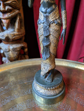 Load image into Gallery viewer, Gilded Bronze Statue of Hindu Goddess Dewi Sri
