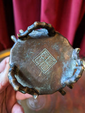 Load image into Gallery viewer, Antique Chinese Bronze Bamboo Effect Censer
