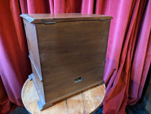 Load image into Gallery viewer, Antique Oak Marconi Radio Storage Box
