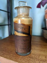 Load image into Gallery viewer, 1930&#39;s Vintage Apothecary Bottle / Jar
