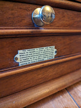 Load image into Gallery viewer, Antique Oak Marconi Radio Storage Box
