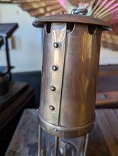 Load image into Gallery viewer, Antique Brass Miners Safety Lamp
