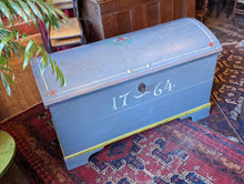 Load image into Gallery viewer, Large 19th Century Pine Mule Chest / Blanket Box / Kist
