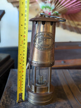 Load image into Gallery viewer, Antique Brass Miners Safety Lamp
