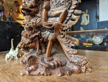 Load image into Gallery viewer, Large Balinese Statue Of Vishnu and Garuda
