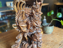 Load image into Gallery viewer, Large Balinese Statue Of Vishnu and Garuda
