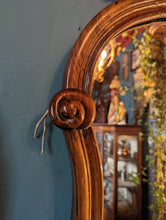 Load image into Gallery viewer, Antique Carved Rosewood Wall Mirror
