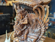 Load image into Gallery viewer, Large Balinese Statue Of Vishnu and Garuda
