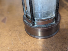Load image into Gallery viewer, Antique Patterson A3 Brass Miners Safety Lamp

