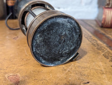 Load image into Gallery viewer, Antique Patterson A3 Brass Miners Safety Lamp
