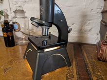 Load image into Gallery viewer, C Baker 1950&#39;s  Vintage Service Microscope
