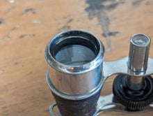 Load image into Gallery viewer, Early 20th C. Silver Plated and Leather Field Binnoculars
