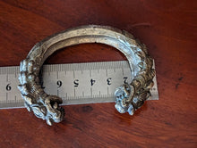 Load image into Gallery viewer, Antique Silver Tibetan Dragon Cuff / Bracelet
