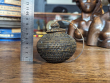 Load image into Gallery viewer, Small Vintage Indonesian Rattan Woven Baset
